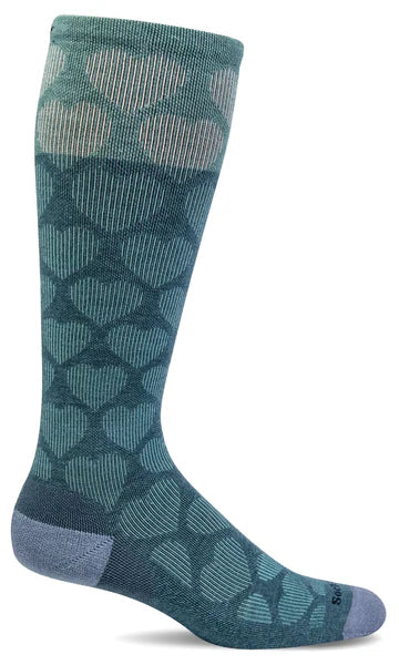 Sockwell Women's Compression Socks - Heart Throb